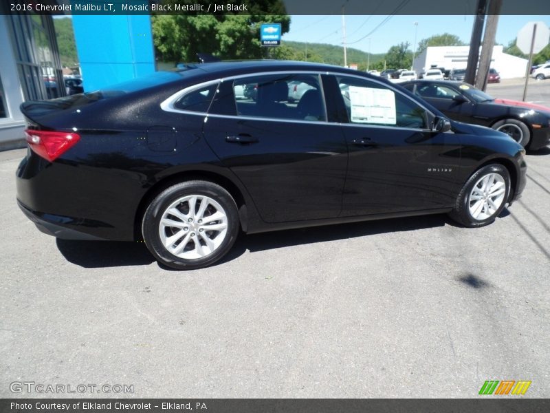 Mosaic Black Metallic / Jet Black 2016 Chevrolet Malibu LT