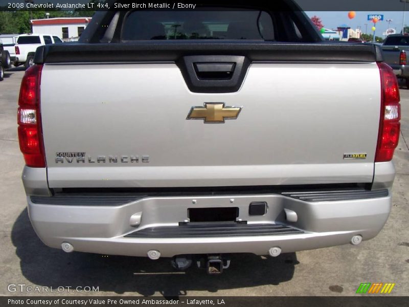 Silver Birch Metallic / Ebony 2008 Chevrolet Avalanche LT 4x4