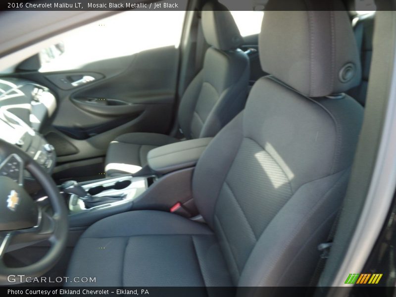 Mosaic Black Metallic / Jet Black 2016 Chevrolet Malibu LT