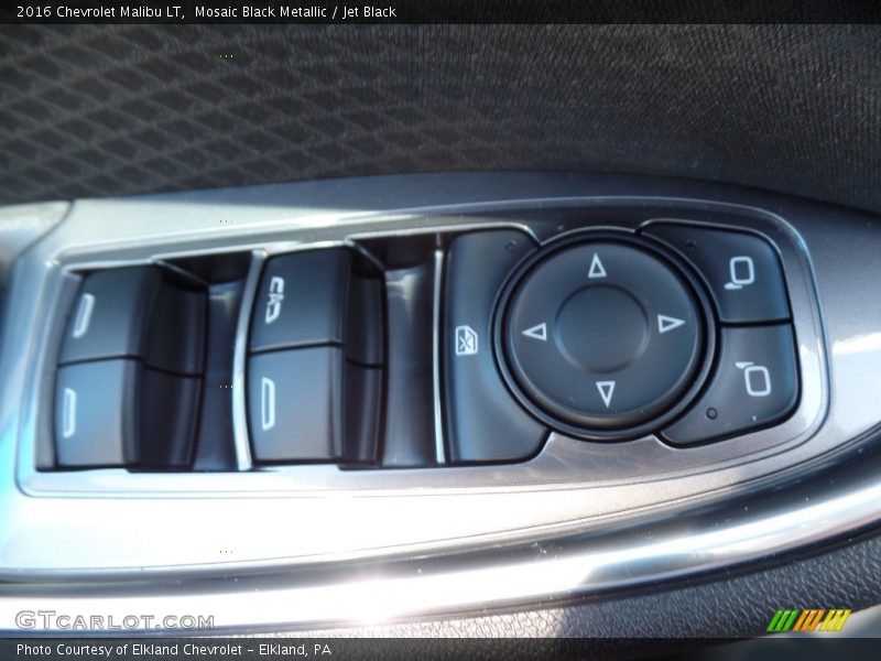 Mosaic Black Metallic / Jet Black 2016 Chevrolet Malibu LT
