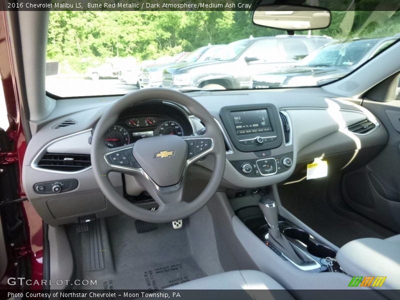 Butte Red Metallic / Dark Atmosphere/Medium Ash Gray 2016 Chevrolet Malibu LS