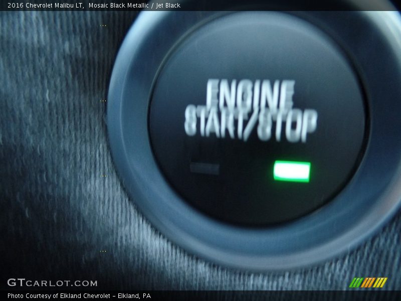 Mosaic Black Metallic / Jet Black 2016 Chevrolet Malibu LT