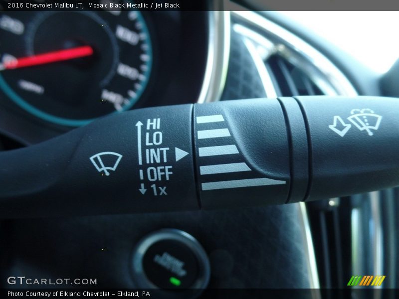 Mosaic Black Metallic / Jet Black 2016 Chevrolet Malibu LT