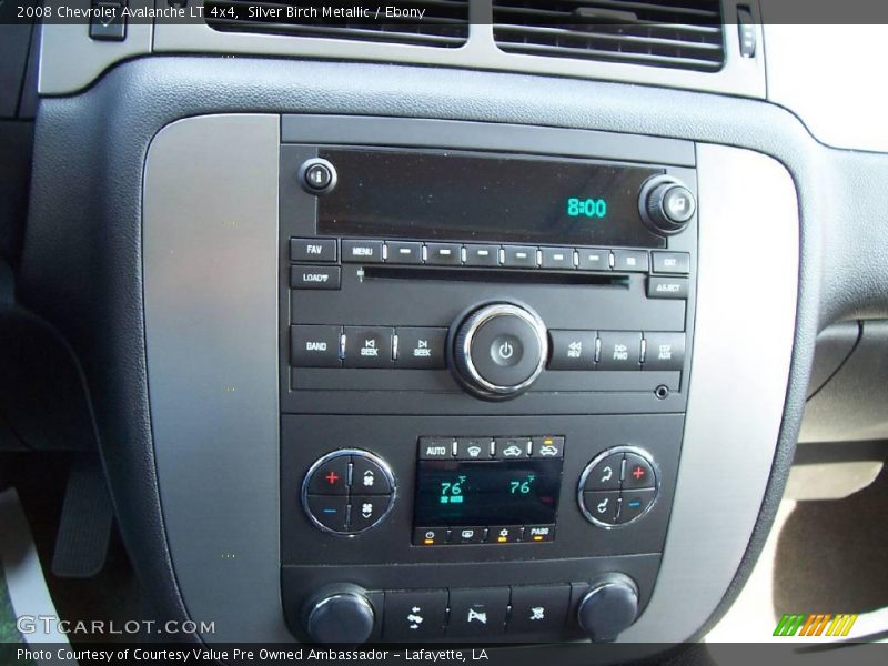 Silver Birch Metallic / Ebony 2008 Chevrolet Avalanche LT 4x4