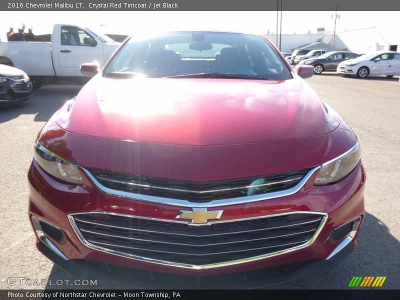 Crystal Red Tintcoat / Jet Black 2016 Chevrolet Malibu LT