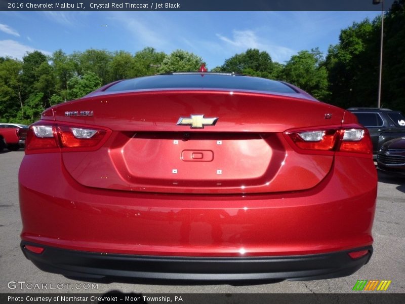 Crystal Red Tintcoat / Jet Black 2016 Chevrolet Malibu LT