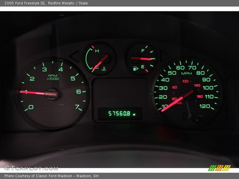 Redfire Metallic / Shale 2005 Ford Freestyle SE