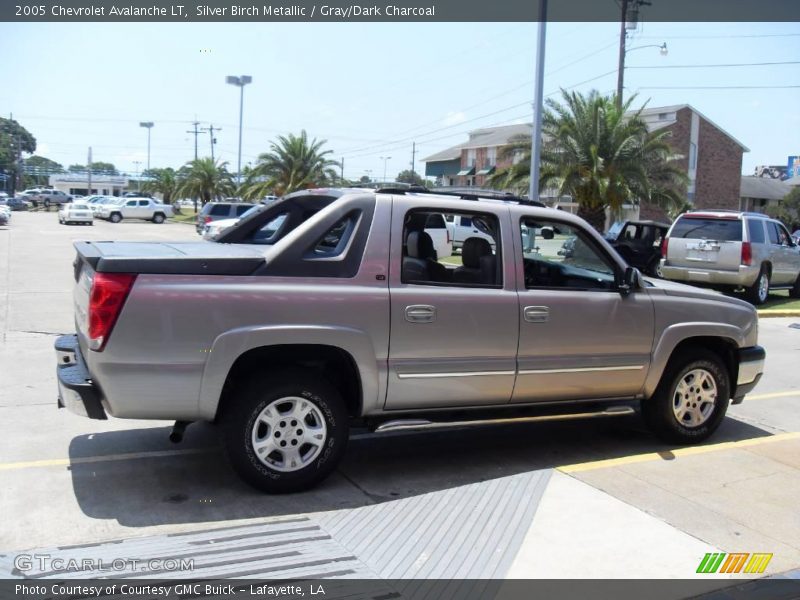 Silver Birch Metallic / Gray/Dark Charcoal 2005 Chevrolet Avalanche LT
