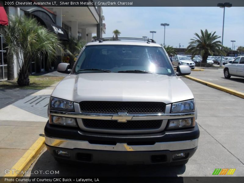 Silver Birch Metallic / Gray/Dark Charcoal 2005 Chevrolet Avalanche LT