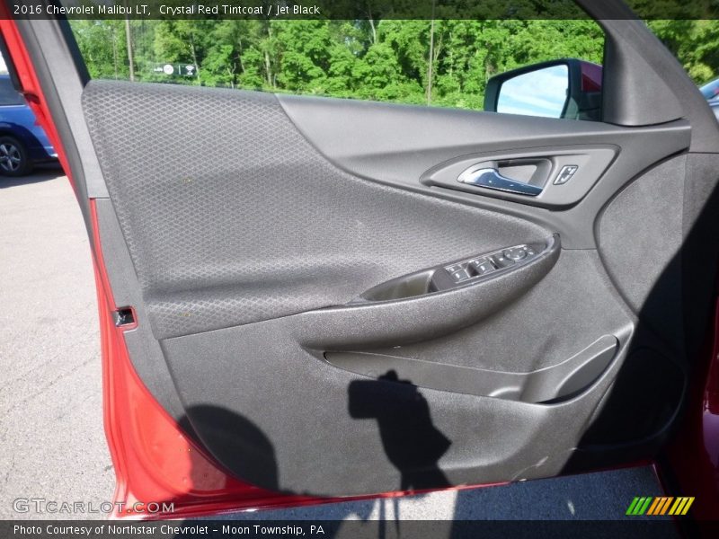 Crystal Red Tintcoat / Jet Black 2016 Chevrolet Malibu LT