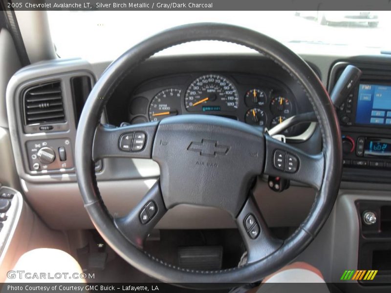 Silver Birch Metallic / Gray/Dark Charcoal 2005 Chevrolet Avalanche LT