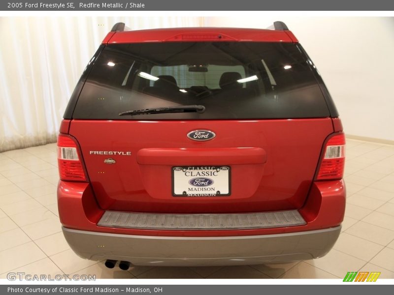 Redfire Metallic / Shale 2005 Ford Freestyle SE
