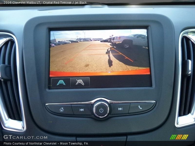 Crystal Red Tintcoat / Jet Black 2016 Chevrolet Malibu LT