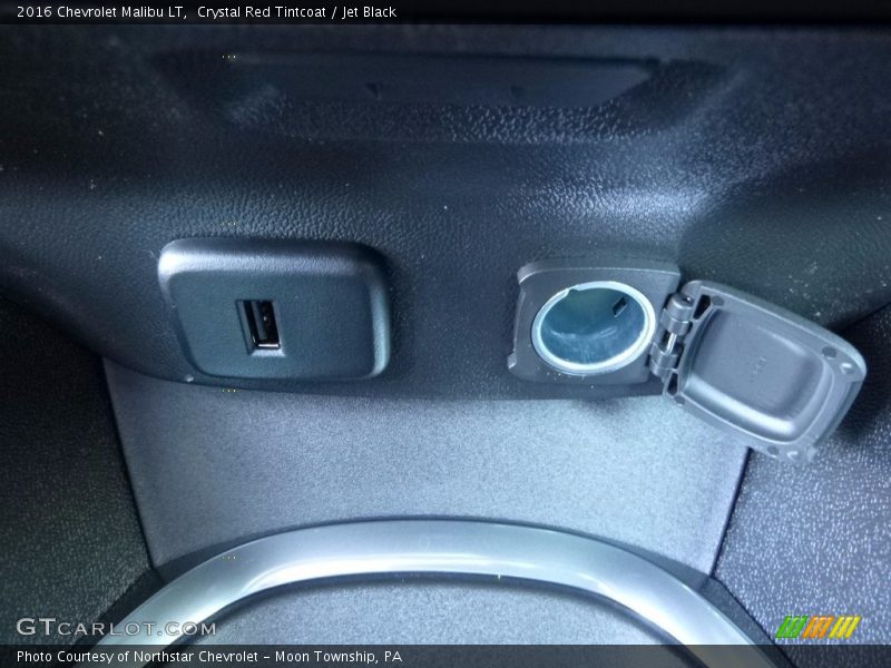 Crystal Red Tintcoat / Jet Black 2016 Chevrolet Malibu LT