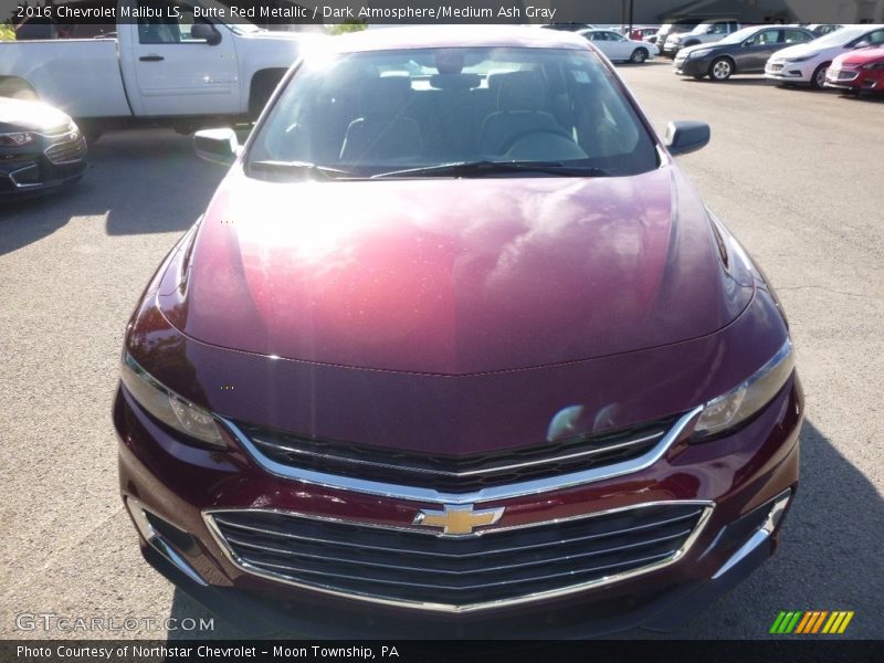 Butte Red Metallic / Dark Atmosphere/Medium Ash Gray 2016 Chevrolet Malibu LS