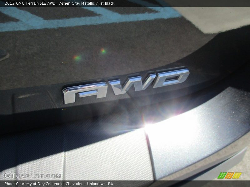 Ashen Gray Metallic / Jet Black 2013 GMC Terrain SLE AWD