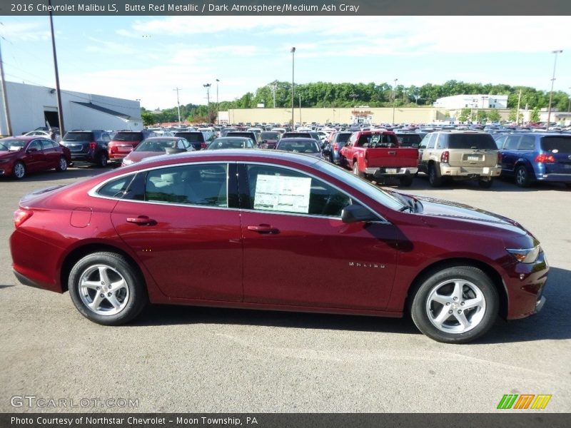 Butte Red Metallic / Dark Atmosphere/Medium Ash Gray 2016 Chevrolet Malibu LS