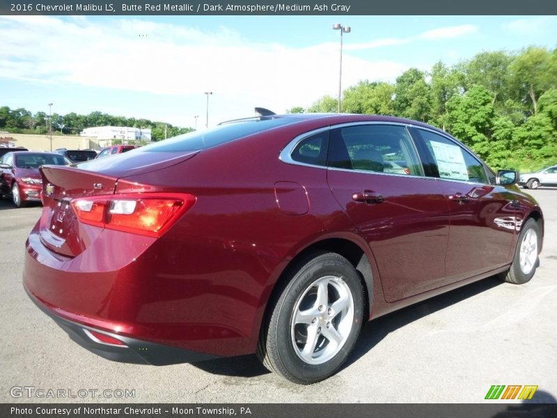 Butte Red Metallic / Dark Atmosphere/Medium Ash Gray 2016 Chevrolet Malibu LS