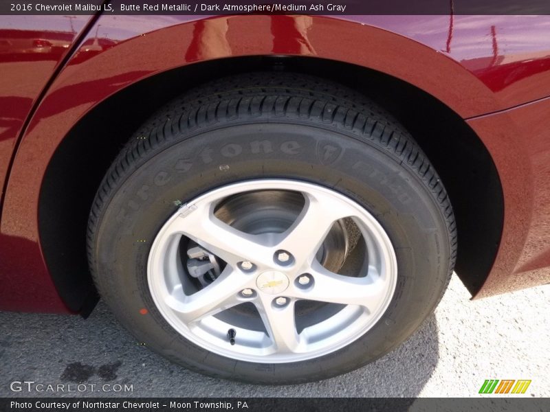 Butte Red Metallic / Dark Atmosphere/Medium Ash Gray 2016 Chevrolet Malibu LS