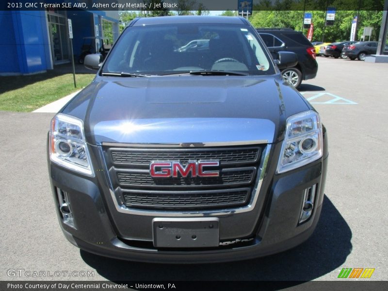 Ashen Gray Metallic / Jet Black 2013 GMC Terrain SLE AWD