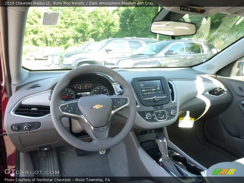 Butte Red Metallic / Dark Atmosphere/Medium Ash Gray 2016 Chevrolet Malibu LS