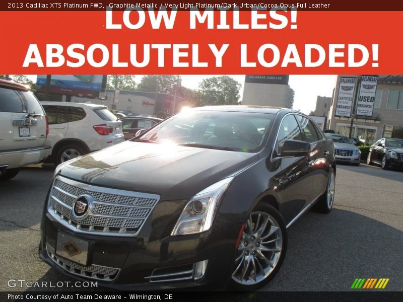 Graphite Metallic / Very Light Platinum/Dark Urban/Cocoa Opus Full Leather 2013 Cadillac XTS Platinum FWD