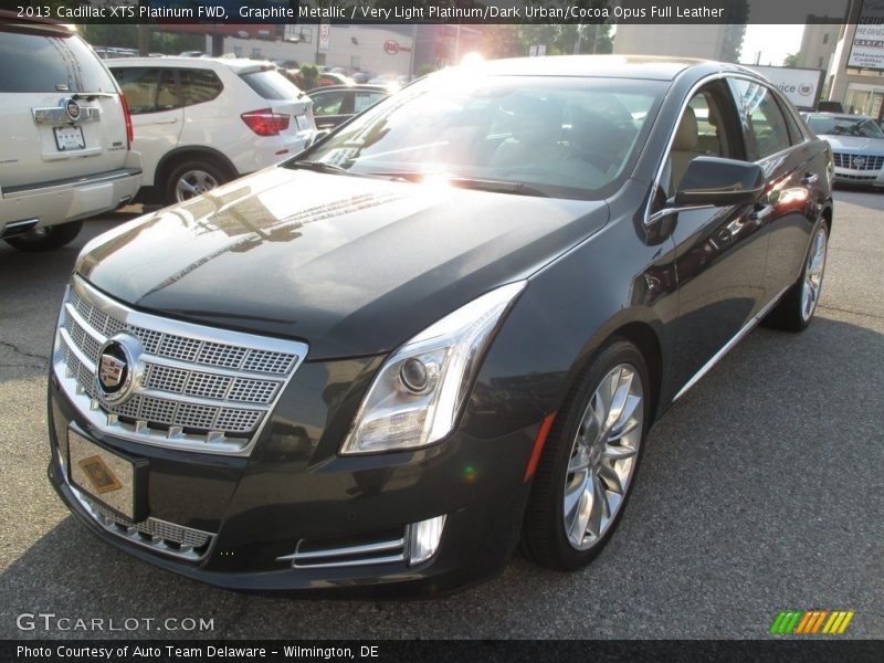 Graphite Metallic / Very Light Platinum/Dark Urban/Cocoa Opus Full Leather 2013 Cadillac XTS Platinum FWD