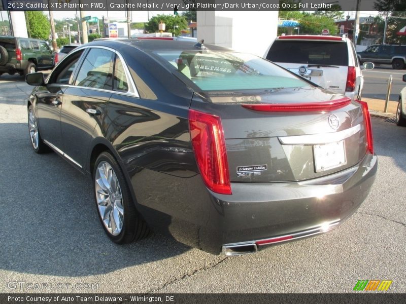 Graphite Metallic / Very Light Platinum/Dark Urban/Cocoa Opus Full Leather 2013 Cadillac XTS Platinum FWD