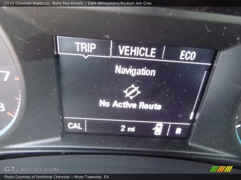 Butte Red Metallic / Dark Atmosphere/Medium Ash Gray 2016 Chevrolet Malibu LS