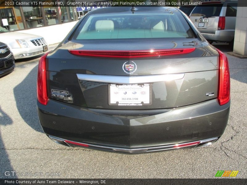 Graphite Metallic / Very Light Platinum/Dark Urban/Cocoa Opus Full Leather 2013 Cadillac XTS Platinum FWD