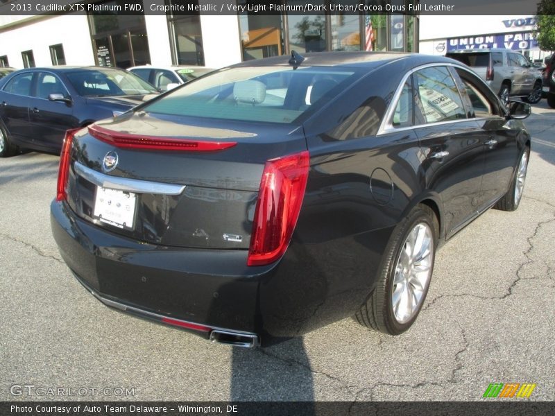 Graphite Metallic / Very Light Platinum/Dark Urban/Cocoa Opus Full Leather 2013 Cadillac XTS Platinum FWD