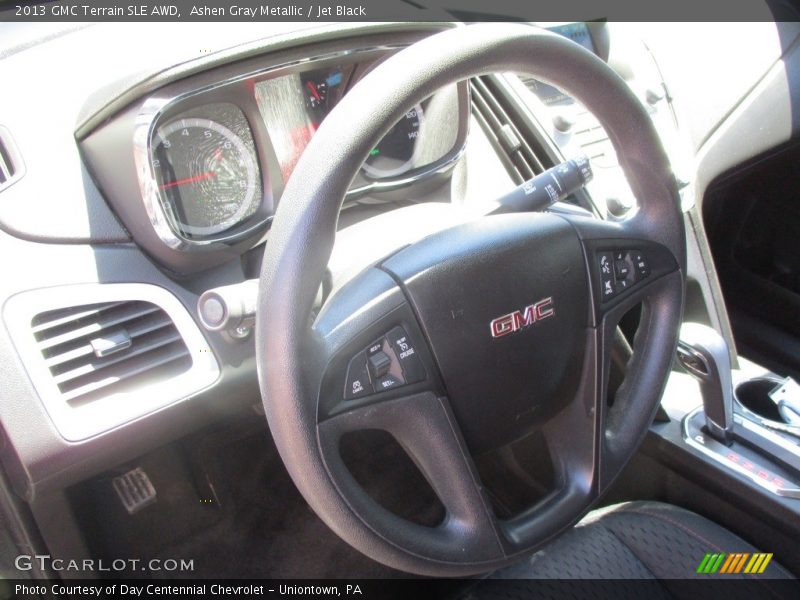 Ashen Gray Metallic / Jet Black 2013 GMC Terrain SLE AWD