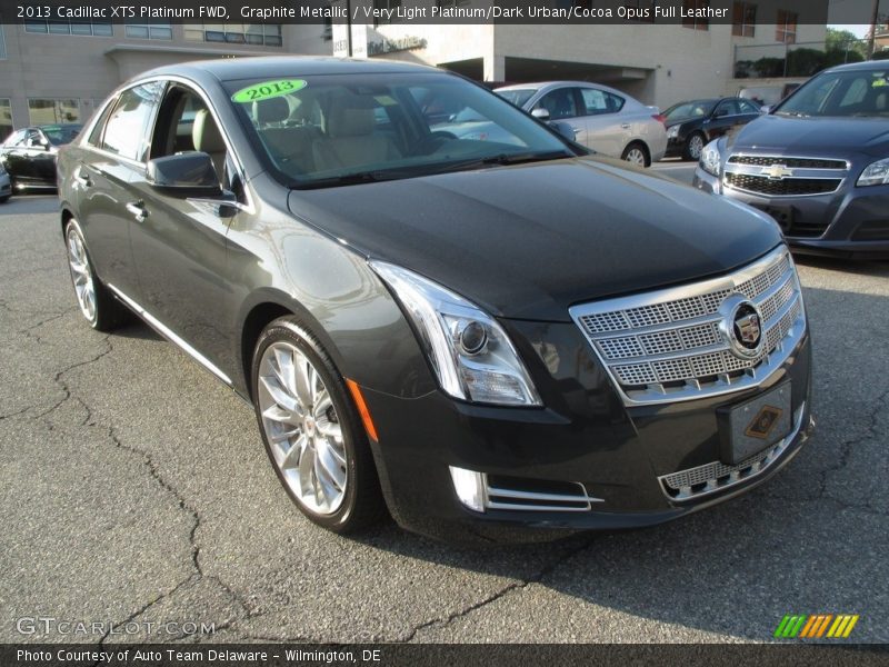 Graphite Metallic / Very Light Platinum/Dark Urban/Cocoa Opus Full Leather 2013 Cadillac XTS Platinum FWD