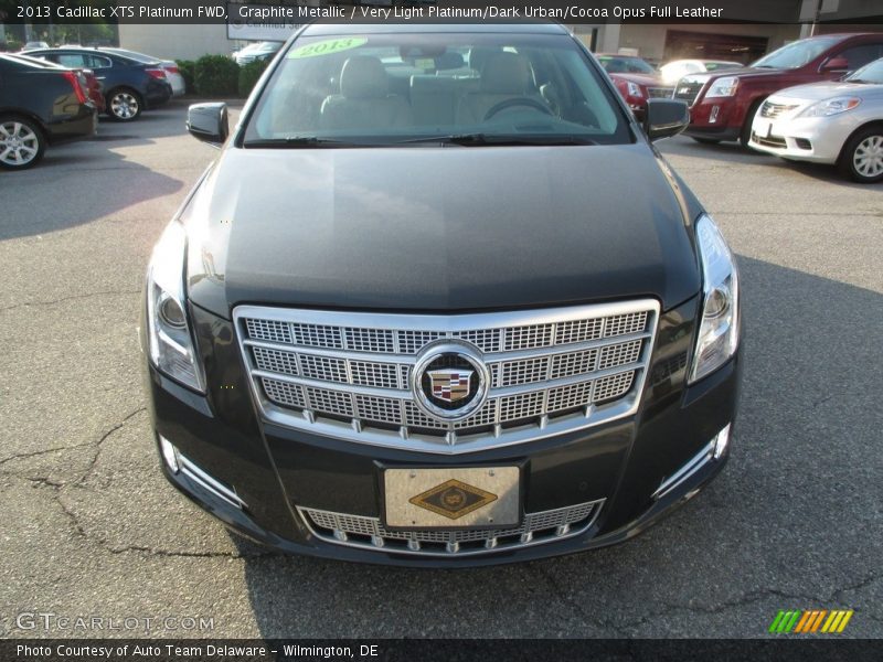 Graphite Metallic / Very Light Platinum/Dark Urban/Cocoa Opus Full Leather 2013 Cadillac XTS Platinum FWD