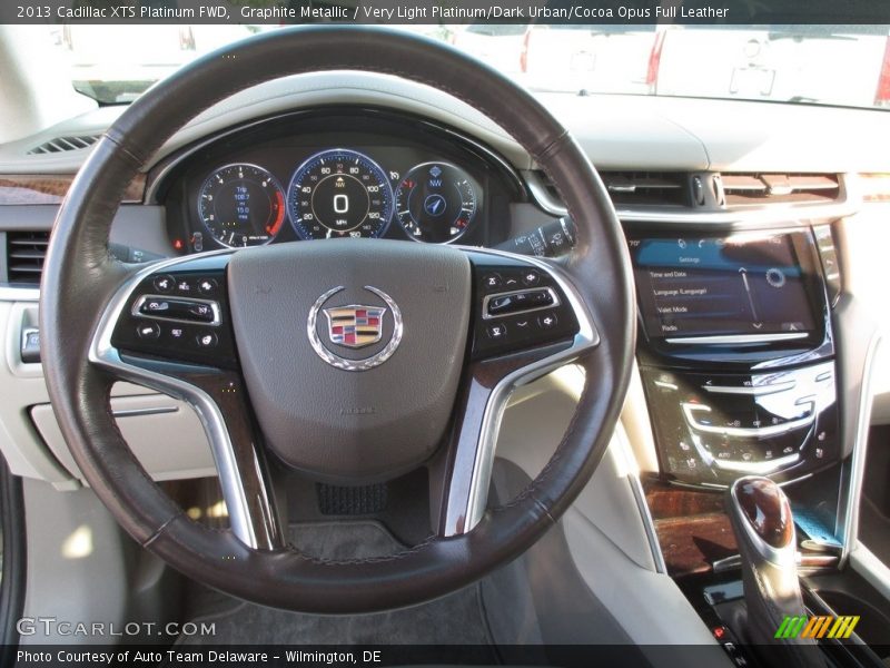 Graphite Metallic / Very Light Platinum/Dark Urban/Cocoa Opus Full Leather 2013 Cadillac XTS Platinum FWD