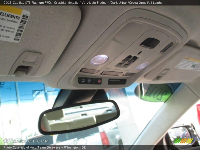 Graphite Metallic / Very Light Platinum/Dark Urban/Cocoa Opus Full Leather 2013 Cadillac XTS Platinum FWD