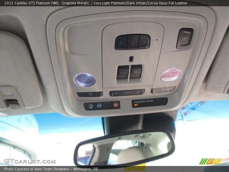 Graphite Metallic / Very Light Platinum/Dark Urban/Cocoa Opus Full Leather 2013 Cadillac XTS Platinum FWD