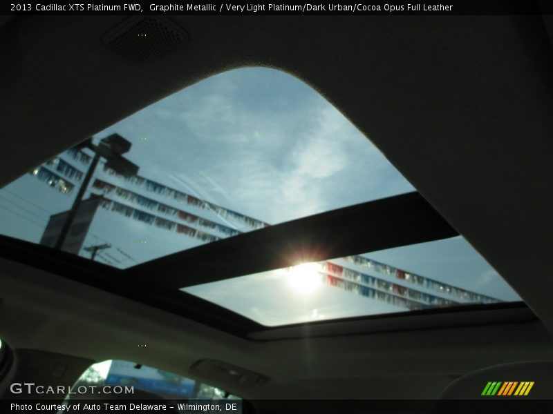 Graphite Metallic / Very Light Platinum/Dark Urban/Cocoa Opus Full Leather 2013 Cadillac XTS Platinum FWD