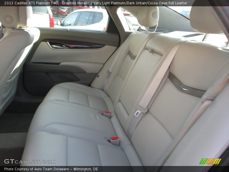 Graphite Metallic / Very Light Platinum/Dark Urban/Cocoa Opus Full Leather 2013 Cadillac XTS Platinum FWD