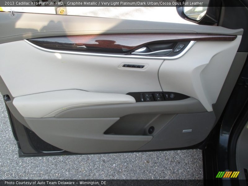 Graphite Metallic / Very Light Platinum/Dark Urban/Cocoa Opus Full Leather 2013 Cadillac XTS Platinum FWD