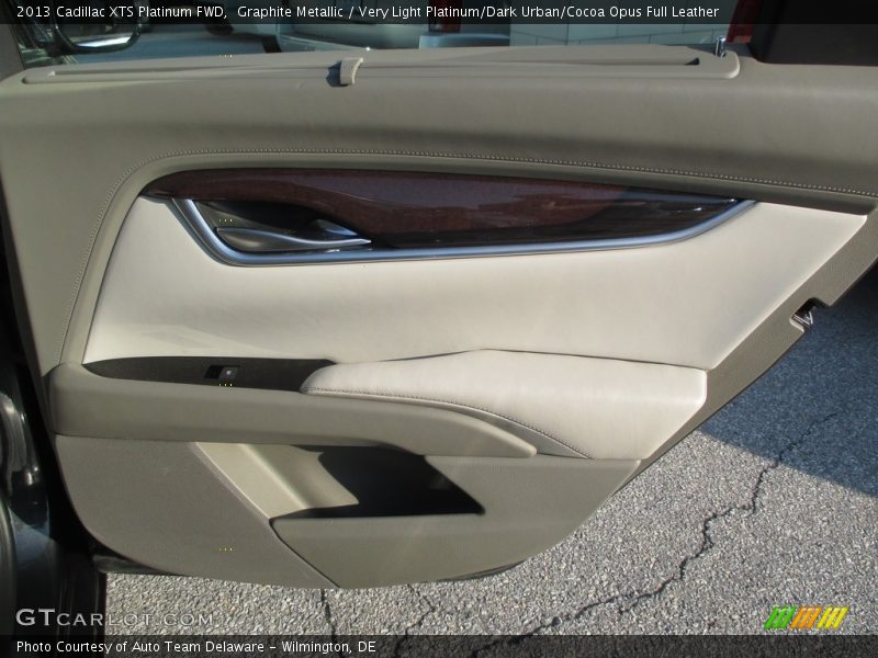Graphite Metallic / Very Light Platinum/Dark Urban/Cocoa Opus Full Leather 2013 Cadillac XTS Platinum FWD