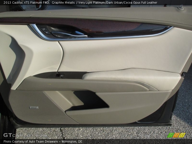Graphite Metallic / Very Light Platinum/Dark Urban/Cocoa Opus Full Leather 2013 Cadillac XTS Platinum FWD