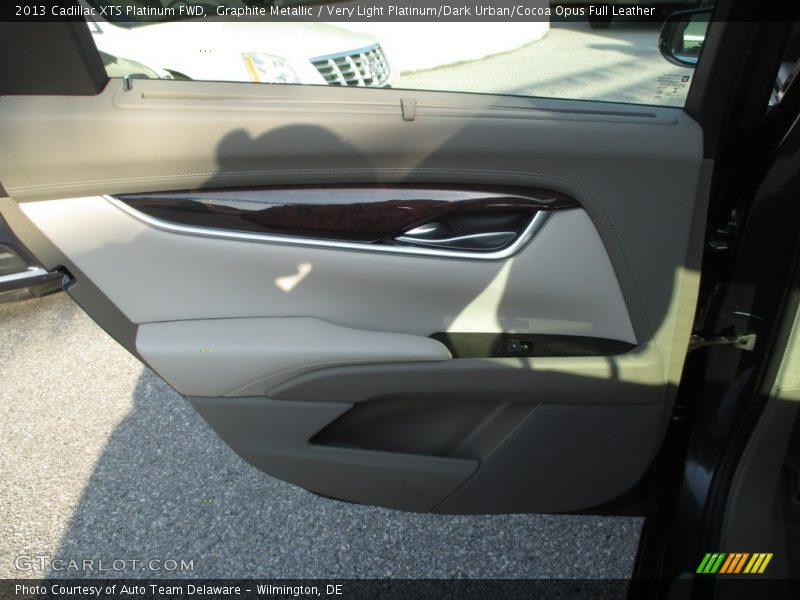 Graphite Metallic / Very Light Platinum/Dark Urban/Cocoa Opus Full Leather 2013 Cadillac XTS Platinum FWD