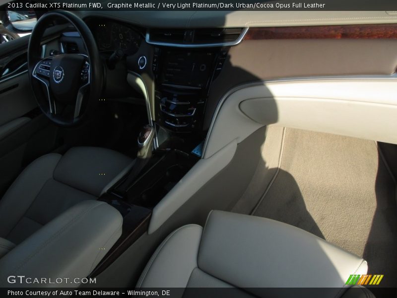 Graphite Metallic / Very Light Platinum/Dark Urban/Cocoa Opus Full Leather 2013 Cadillac XTS Platinum FWD