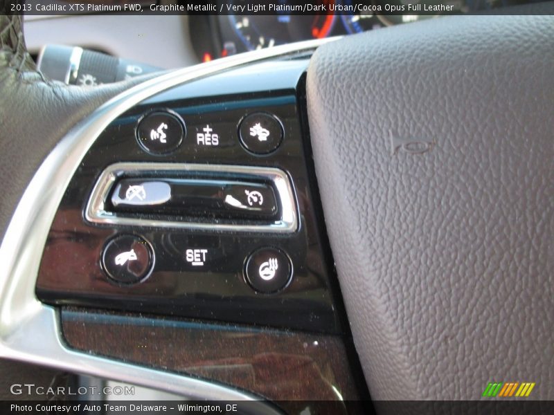 Graphite Metallic / Very Light Platinum/Dark Urban/Cocoa Opus Full Leather 2013 Cadillac XTS Platinum FWD