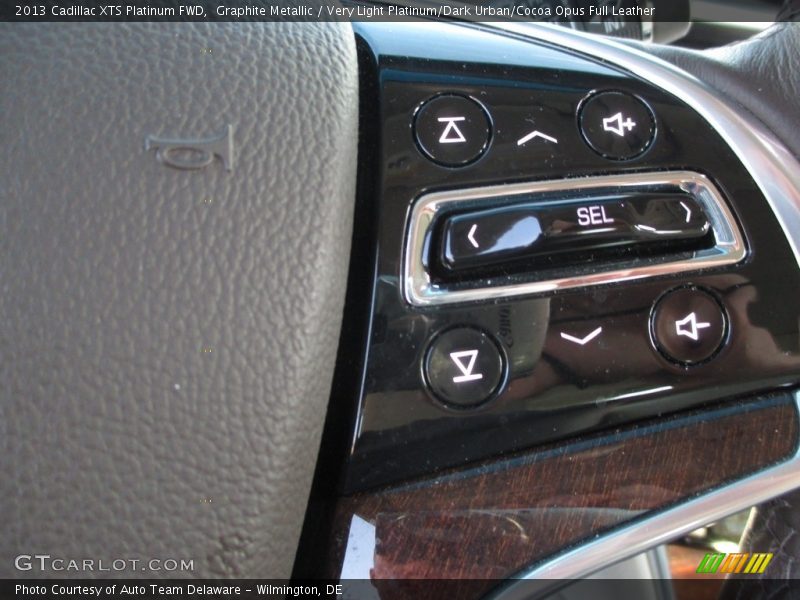 Graphite Metallic / Very Light Platinum/Dark Urban/Cocoa Opus Full Leather 2013 Cadillac XTS Platinum FWD