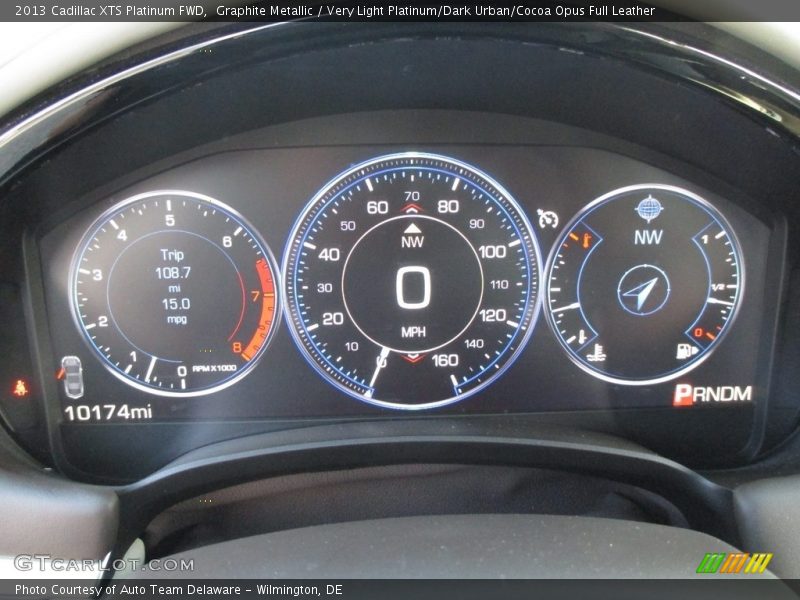 Graphite Metallic / Very Light Platinum/Dark Urban/Cocoa Opus Full Leather 2013 Cadillac XTS Platinum FWD