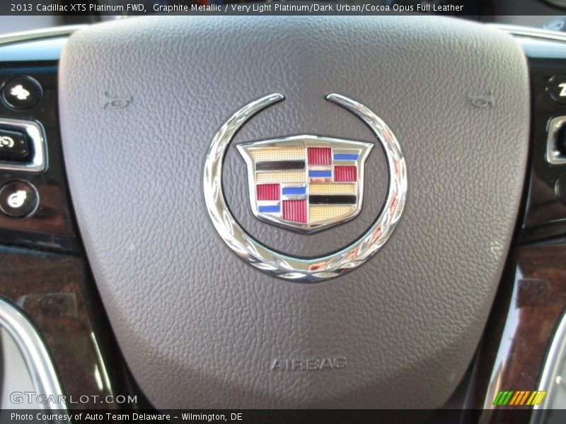 Graphite Metallic / Very Light Platinum/Dark Urban/Cocoa Opus Full Leather 2013 Cadillac XTS Platinum FWD