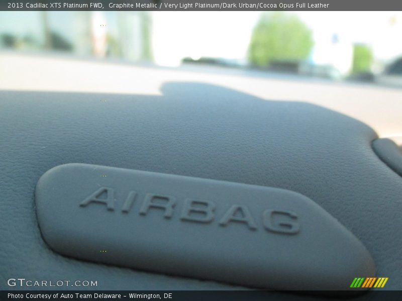 Graphite Metallic / Very Light Platinum/Dark Urban/Cocoa Opus Full Leather 2013 Cadillac XTS Platinum FWD