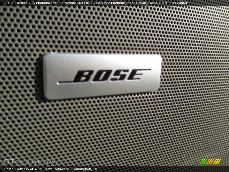 Graphite Metallic / Very Light Platinum/Dark Urban/Cocoa Opus Full Leather 2013 Cadillac XTS Platinum FWD